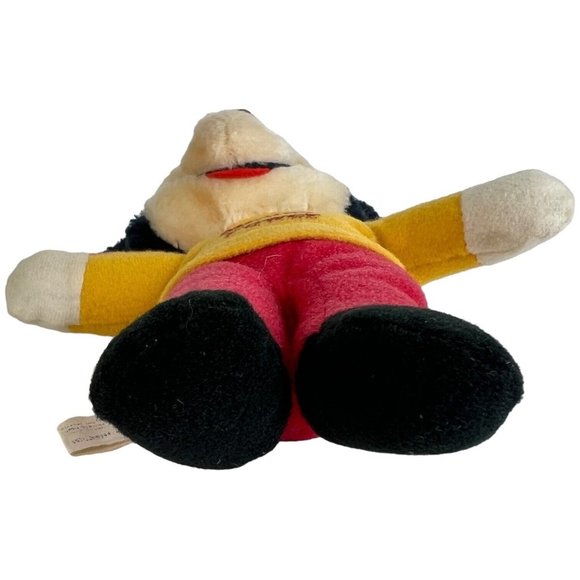 Vintage Knickerbocker Mickey Mouse Power Plush 10” Stuffed Animal Disney Toy - Picture 8 of 9
